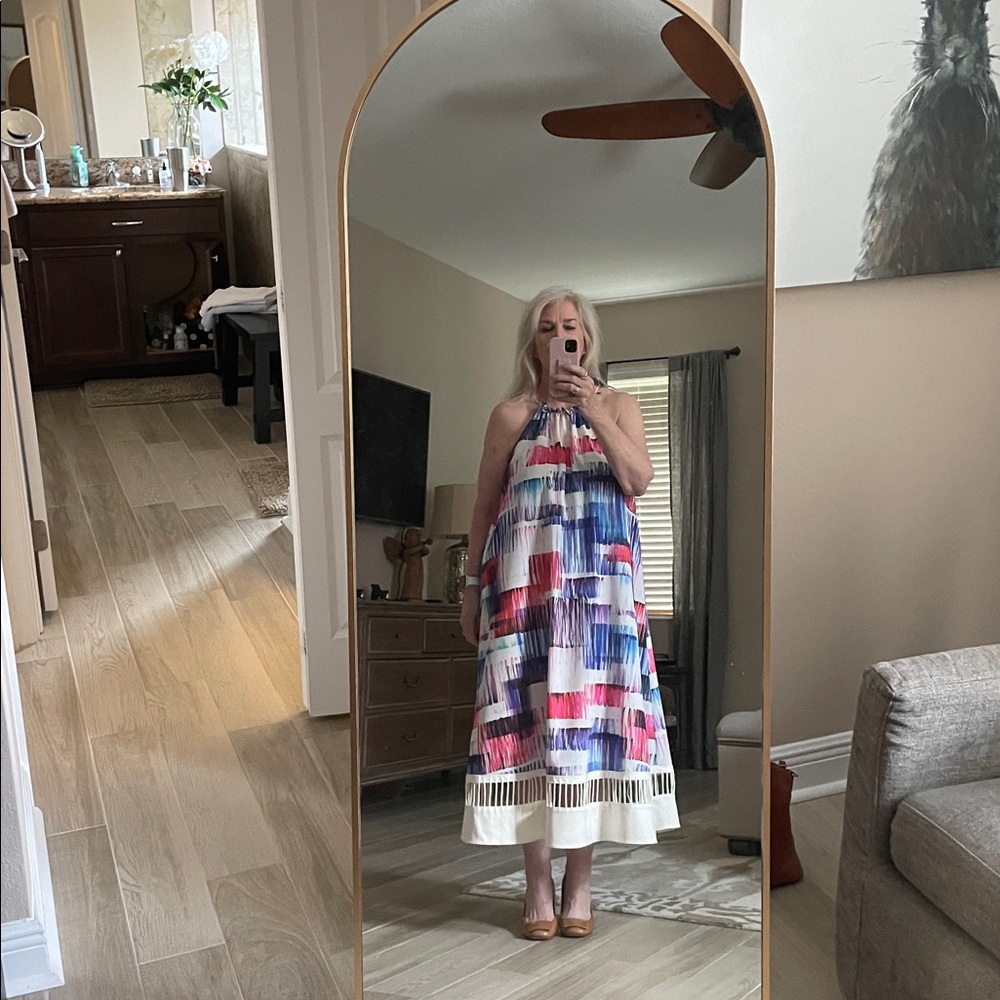 Anthropologie Multicolor Midi Dress